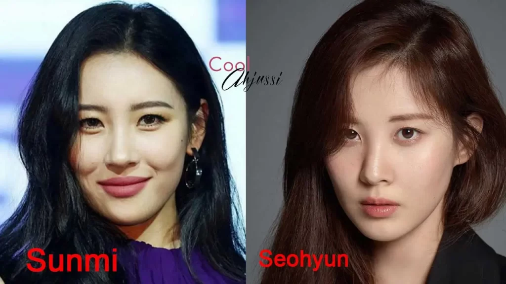 Sunmi mamamoo mirip Seohyun SNSD